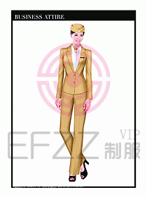 職業空姐制服設計圖636