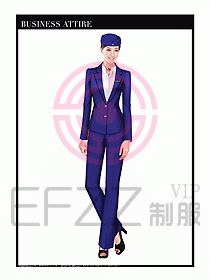 職業(yè)空姐制服設計圖634