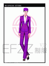 職業(yè)空姐制服設計圖635