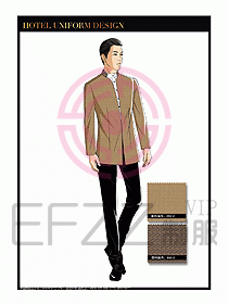 酒店大堂服務(wù)員制服設(shè)計781