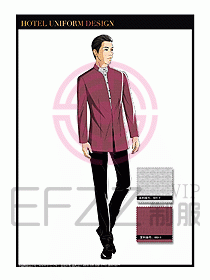 酒店大堂服務員制服設(shè)計783