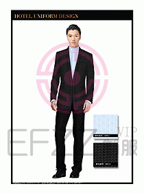 酒店大堂服務(wù)員制服設(shè)計(jì)797