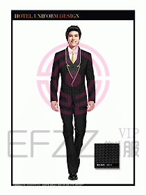 酒店大堂服務(wù)員制服設(shè)計806