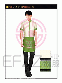 酒店中餐服務(wù)員制服設(shè)計(jì)1511