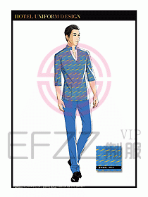 按摩技師美容制服設(shè)計1032