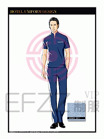 按摩技師美容制服設計1034