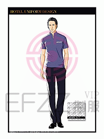 按摩技師美容制服設(shè)計1036