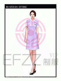 按摩技師美容制服設計1051