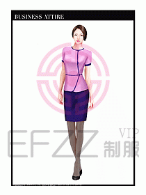 按摩技師美容制服設(shè)計1056