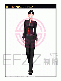 夜總會KTV服務員制服設計圖550