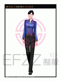 夜總會KTV服務員制服設計圖552