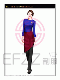 夜總會KTV服務員制服設計圖557