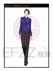 夜總會KTV服務員制服設計圖573