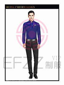 夜總會KTV服務員制服設計圖571