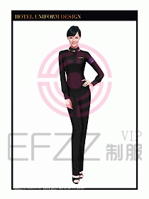 夜總會KTV服務員制服設計圖580