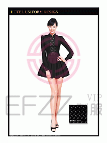夜總會KTV服務員制服設計圖589