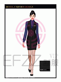 夜總會KTV服務(wù)員制服設(shè)計圖593
