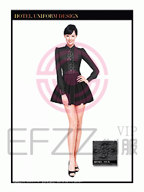 夜總會KTV服務員制服設計圖600