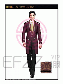 酒店門童保安行李生制服設(shè)計(jì)992