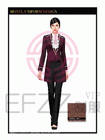 酒店門童保安行李生制服設計995