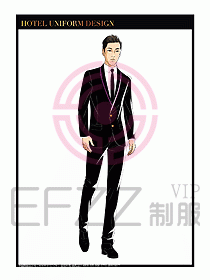 酒店總臺大堂服務員制服814