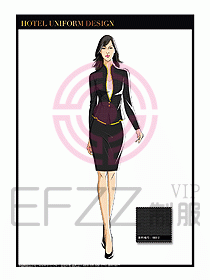 酒店總臺大堂服務員制服827