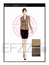 酒店總臺大堂服務員制服824