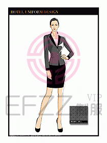 酒店總臺大堂服務員制服833