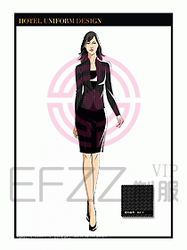 酒店總臺大堂服務員制服837