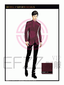酒店總臺大堂服務(wù)員制服841