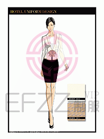 酒店總臺(tái)大堂服務(wù)員制服846