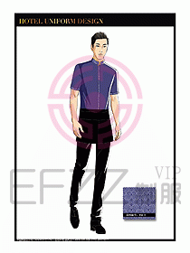 餐飲中餐傳菜員制服設計106