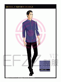 餐飲中餐傳菜員制服設(shè)計112