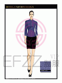 餐飲中餐傳菜員制服設計114