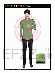 客房服務員制服設計圖476