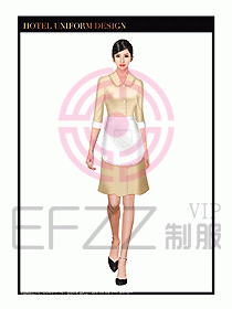 客房服務(wù)員制服設(shè)計圖483