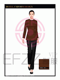 客房服務員制服設計圖488