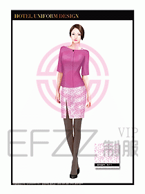總臺收銀接待制服設計圖243