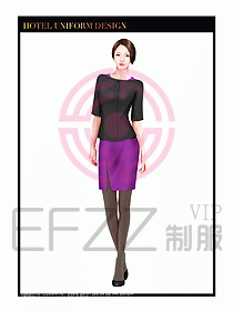 總臺收銀接待制服設計圖245