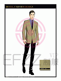 水療SPA咨客迎賓制服設(shè)計(jì)358