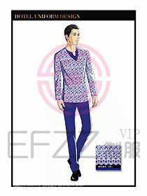 SPA會所服務生制服設計圖403