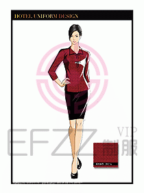 SPA會所服務生制服設計圖423