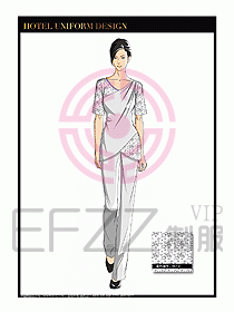 SPA會所服務生制服設計圖427