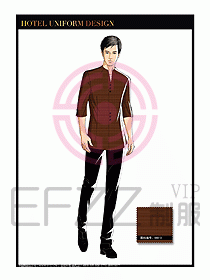SPA會所服務生制服設計圖431