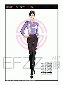 SPA會所服務(wù)生制服設(shè)計圖432