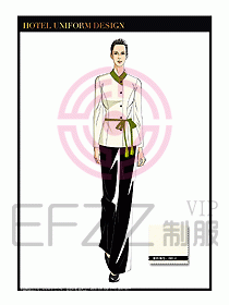 SPA會所服務生制服設計圖441