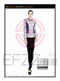 SPA會所服務生制服設計圖445