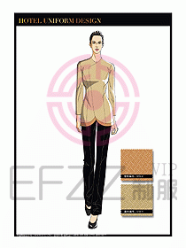 按摩技師美容制服設(shè)計1127