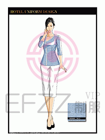 按摩技師美容制服設(shè)計(jì)1133