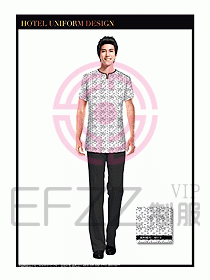 按摩技師美容制服設(shè)計1138